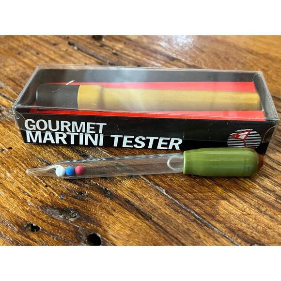 Vintage Gourmet Martini Tester w/box. Barware. Bar Decor. Kitchen. Party - Picture 1 of 4